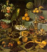 Georg Flegel Large Food Display China oil painting reproduction